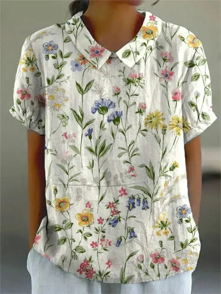 Fresco-Blossom Blouse