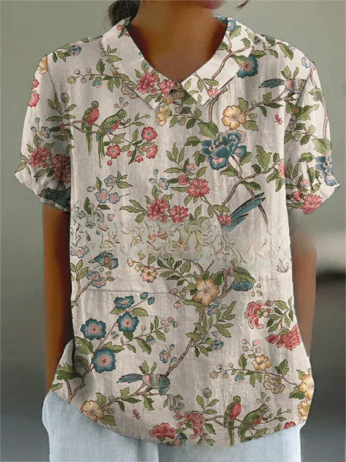 Fresco-Blossom Blouse