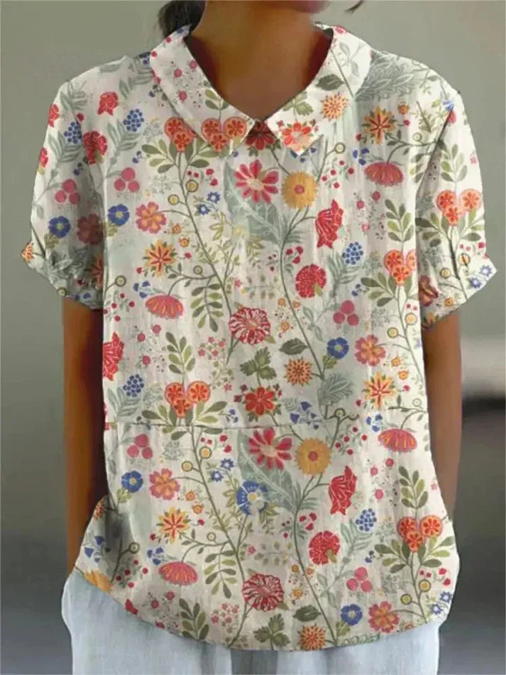 Fresco-Blossom Blouse