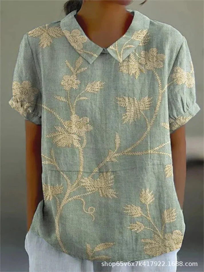 Fresco-Blossom Blouse