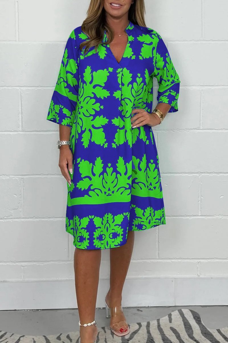 Elegance-Breeze Spring Dress