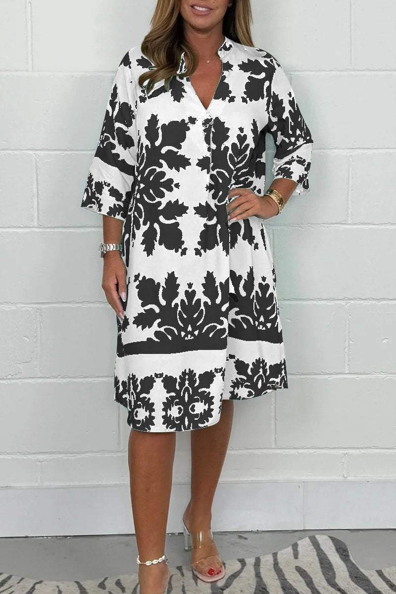 Elegance-Breeze Spring Dress