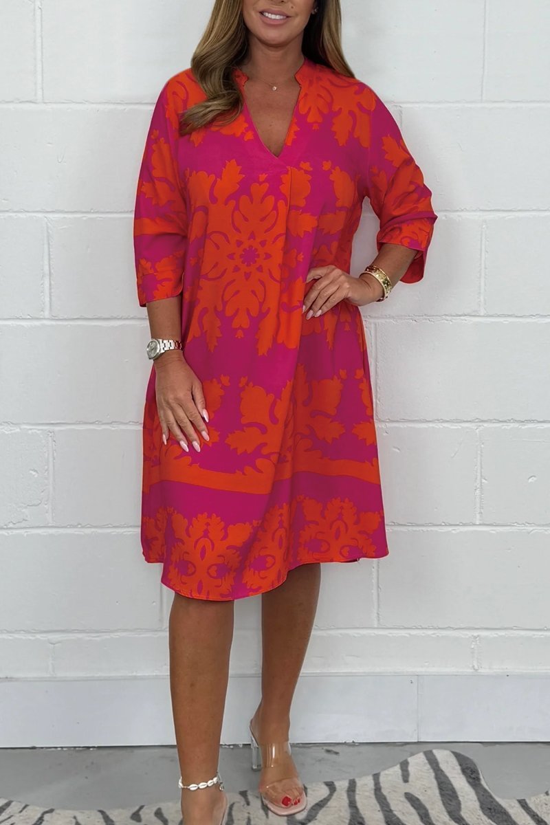 Elegance-Breeze Spring Dress