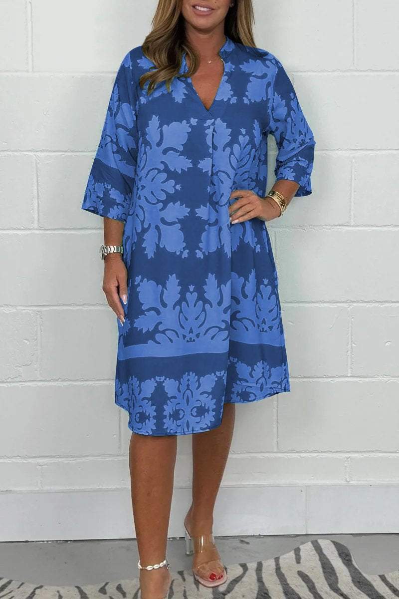 Elegance-Breeze Spring Dress