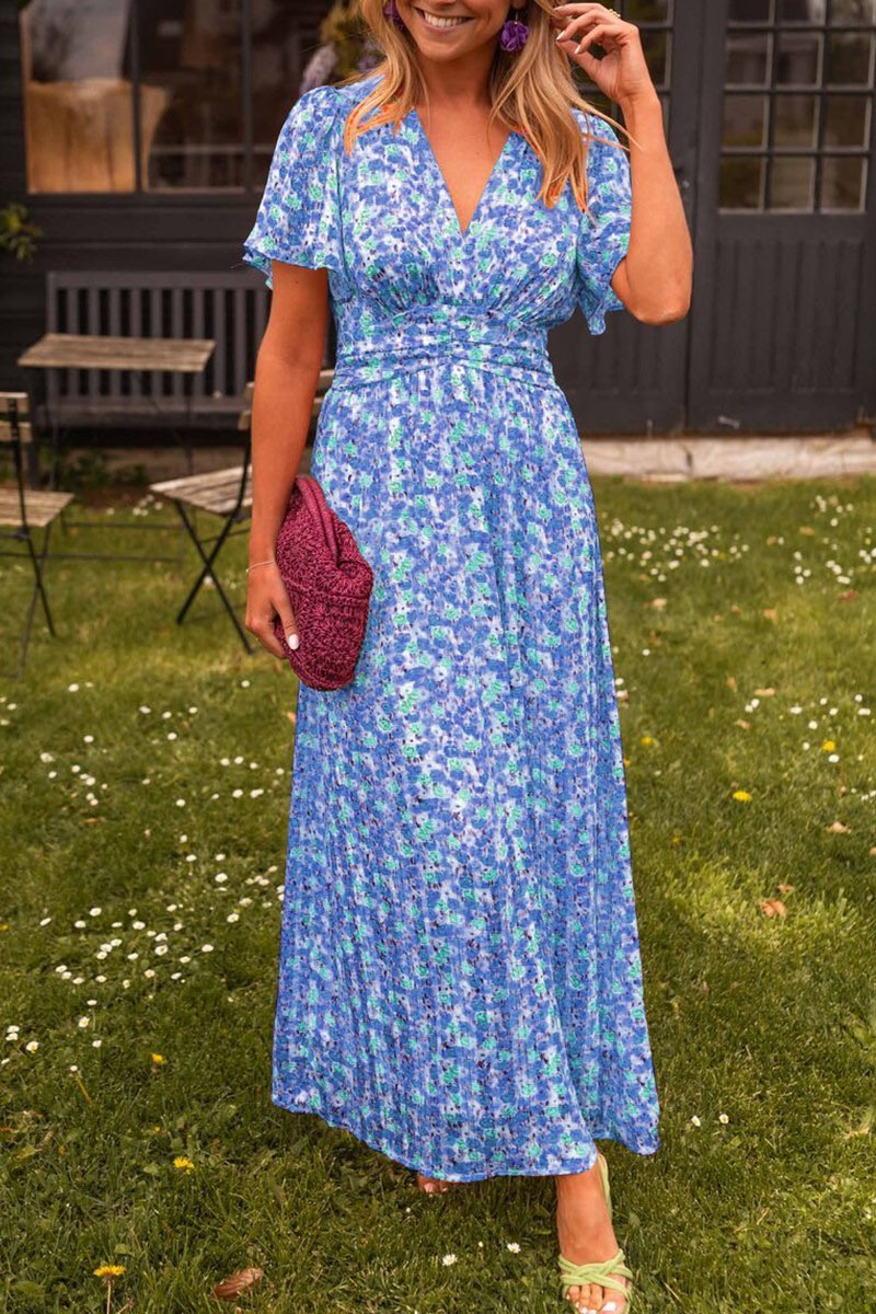 Eleganza-Floreale Maxikleid
