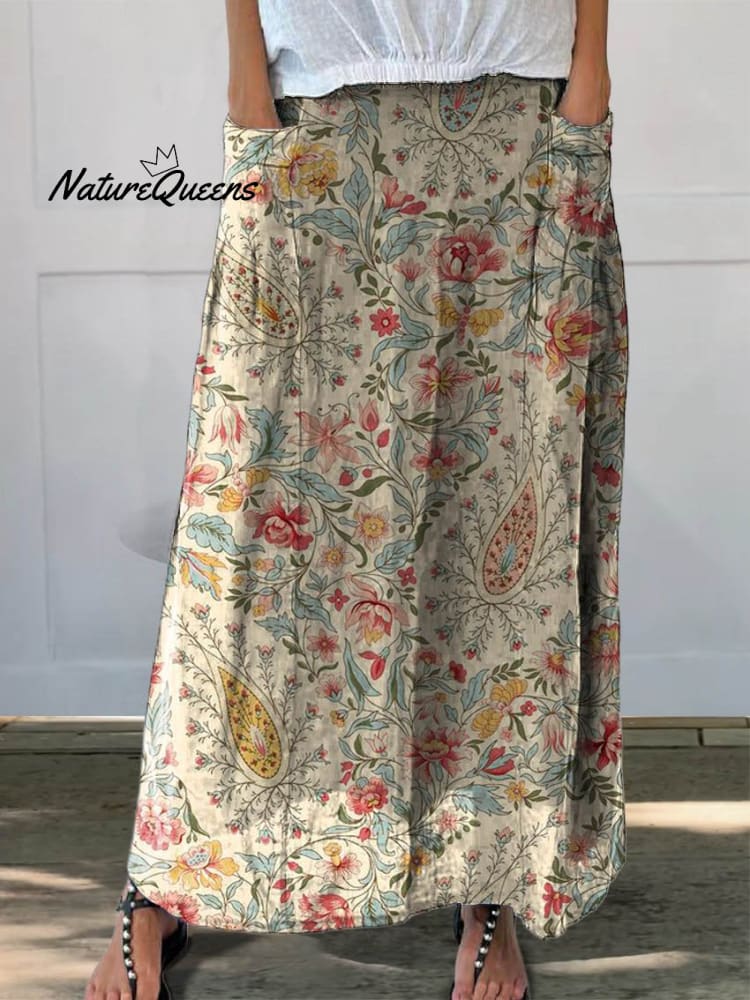 Gonna Floreale Vintage