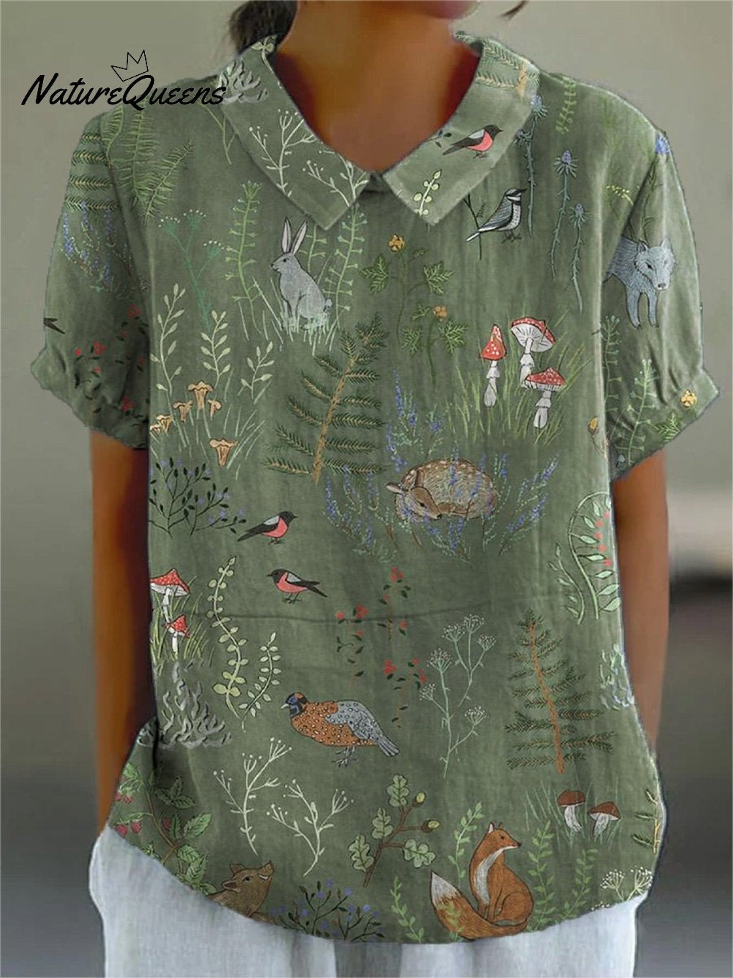 Gonna Floreale Eco-Soft