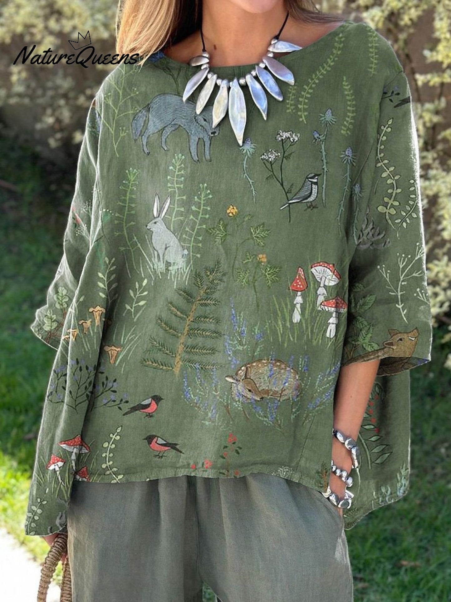 Gonna Floreale Eco-Soft