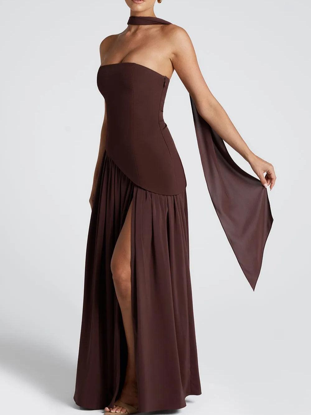 Vestito Maxi Elegante Spacco