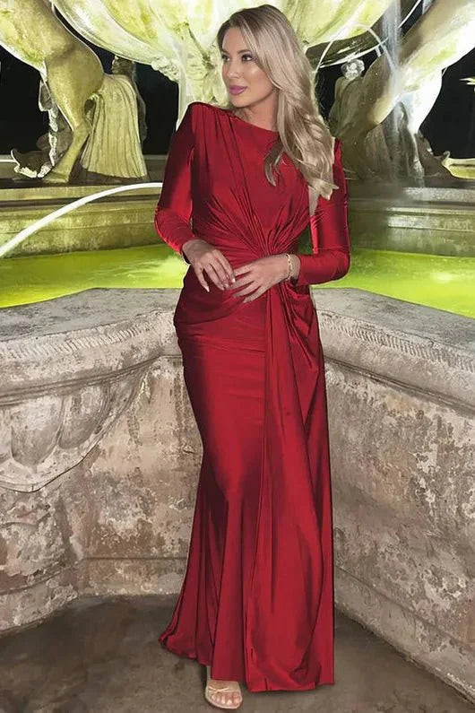 Abito Elegante Twist Maxi