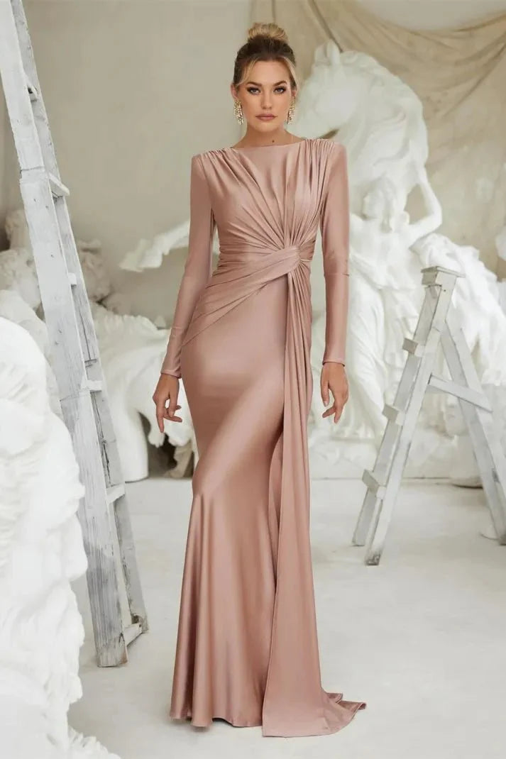 Abito Elegante Twist Maxi