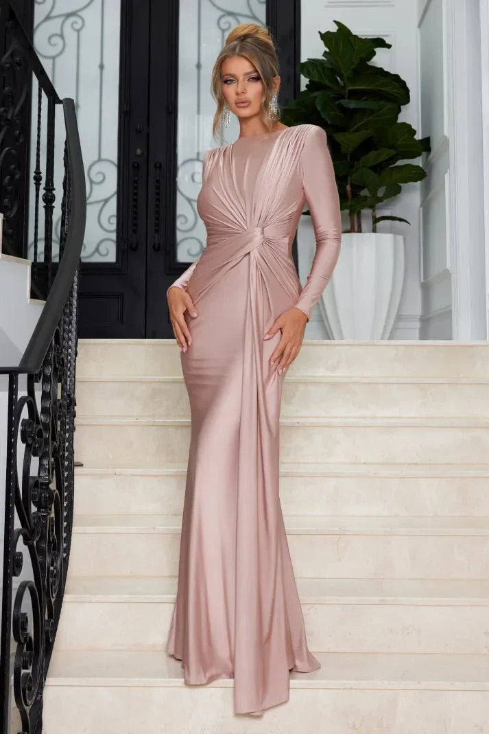 Abito Elegante Twist Maxi