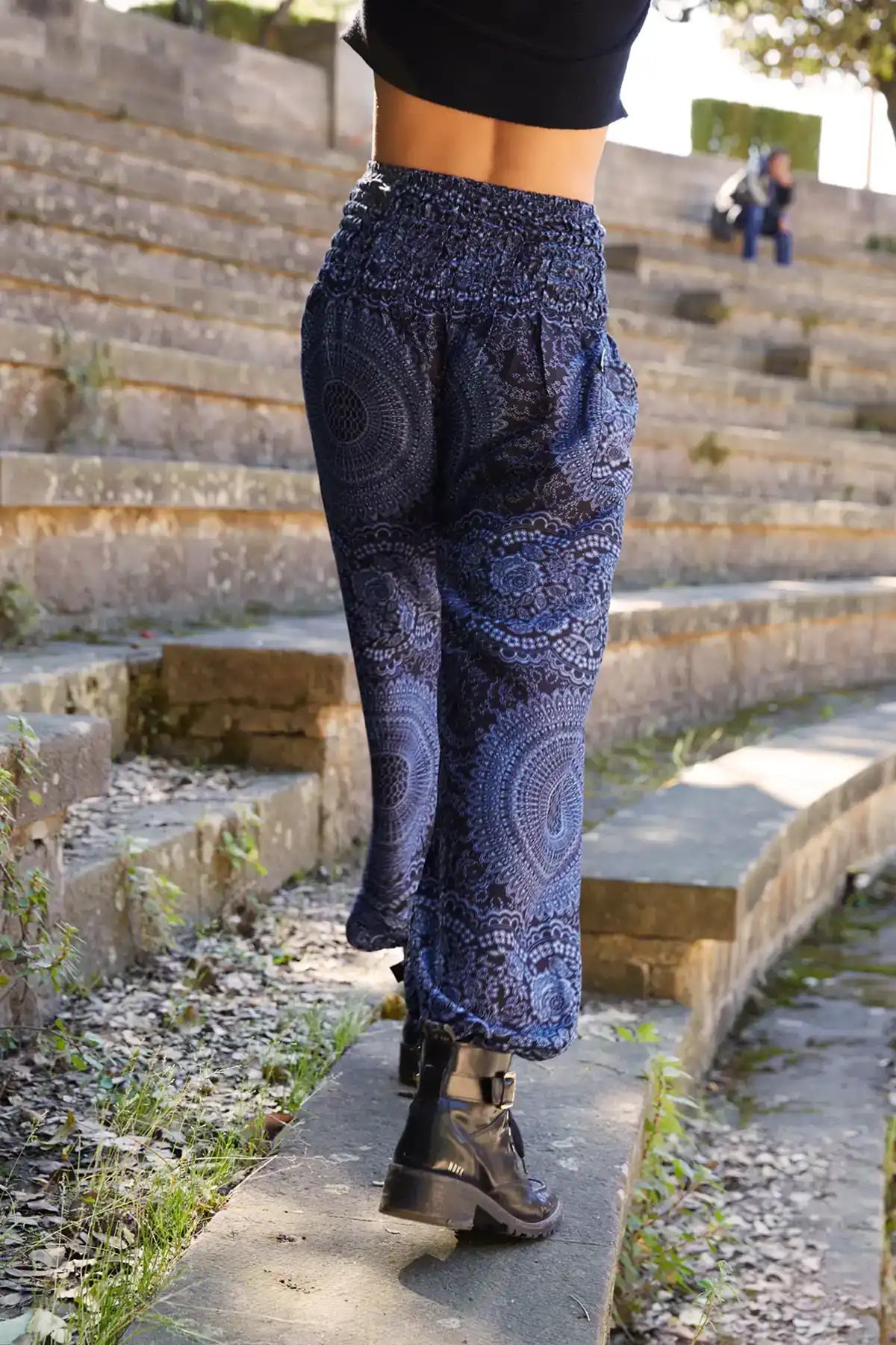 Pantaloni Harem Ultra-Morbidi