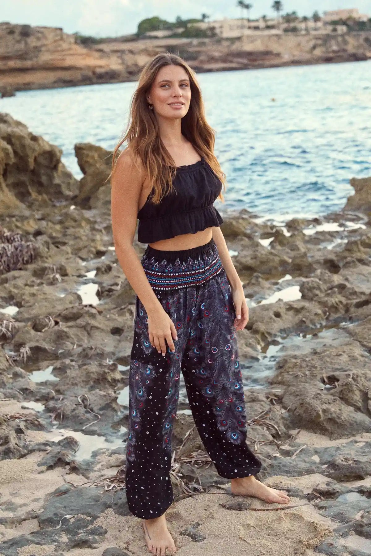 Pantaloni Harem Leggeri-Traspiranti