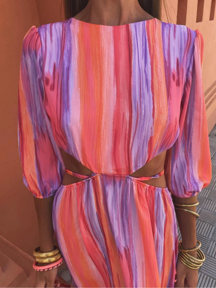 Abito Elegante Con Cut-Out