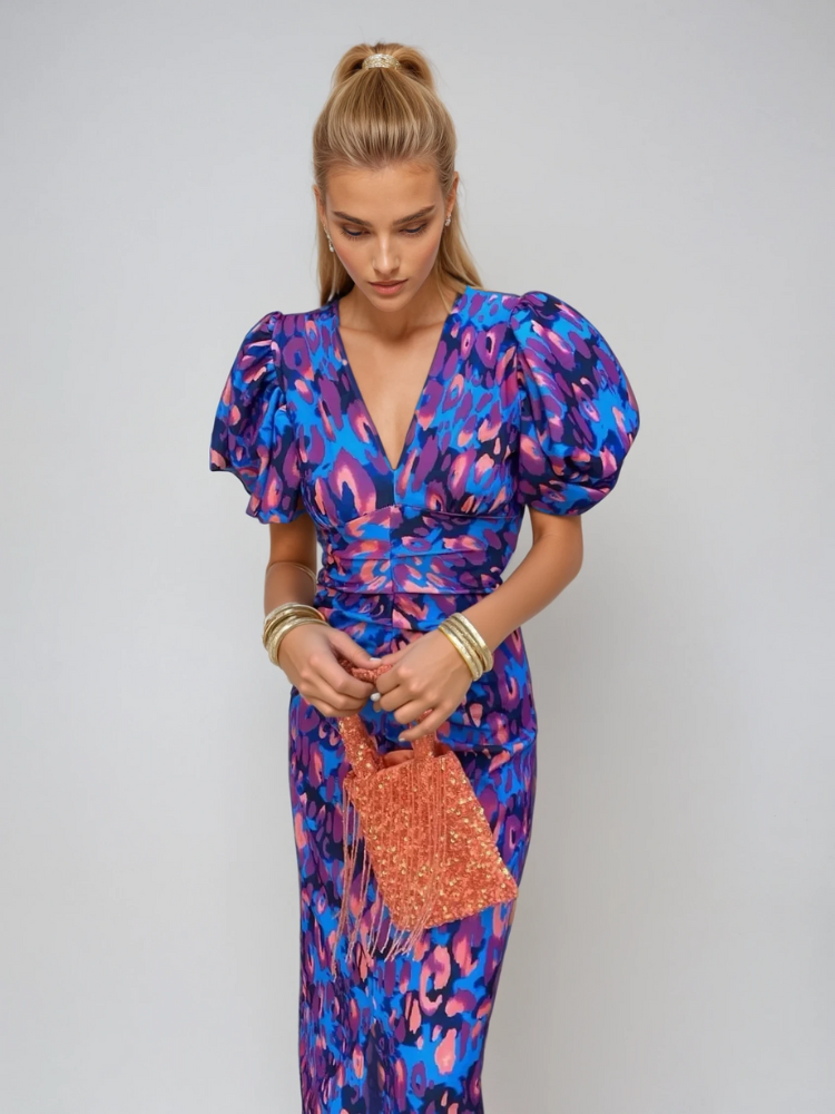 Abito Midi Primavera Elegante