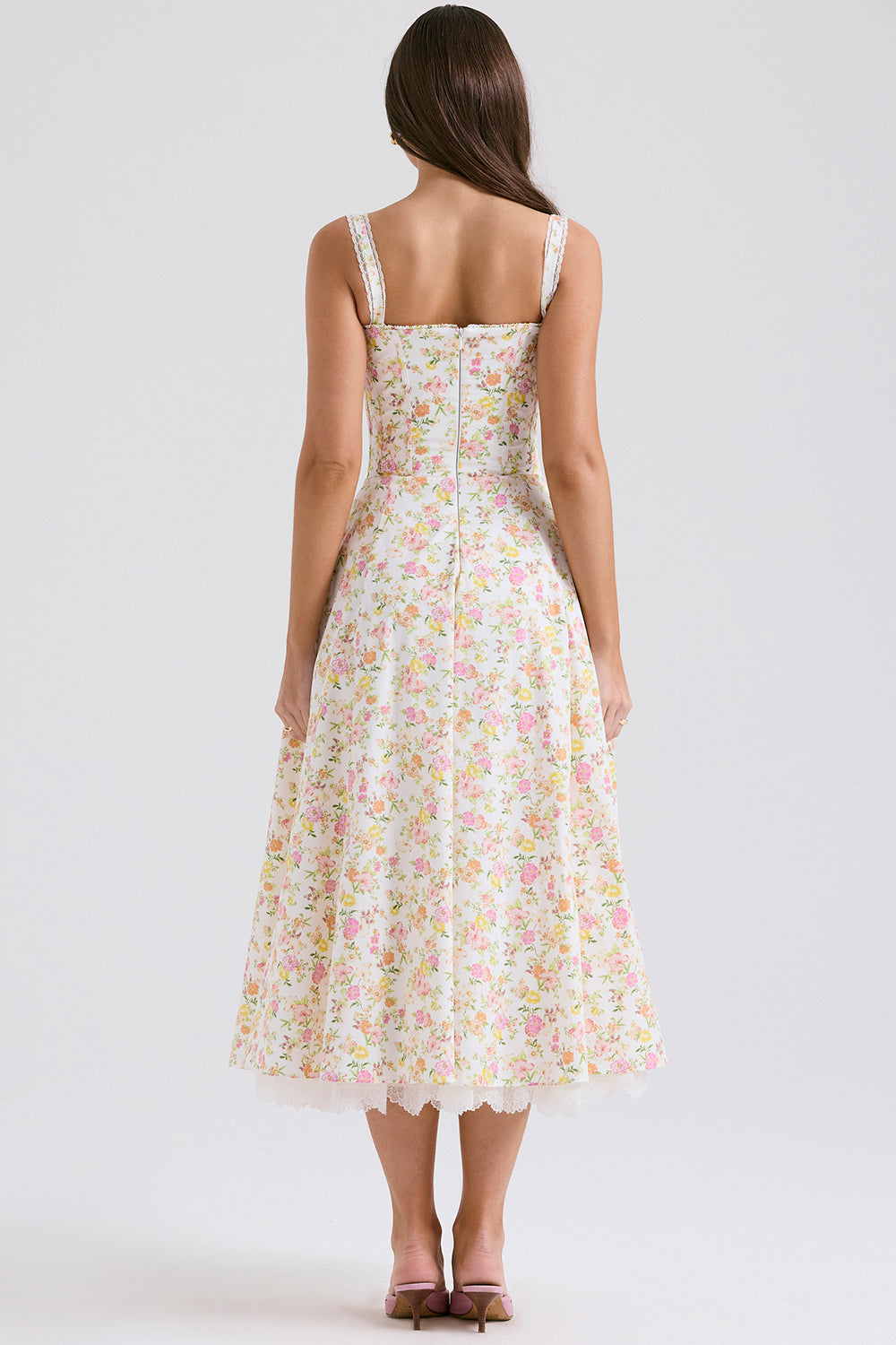 Emilia Floral Corset Dress