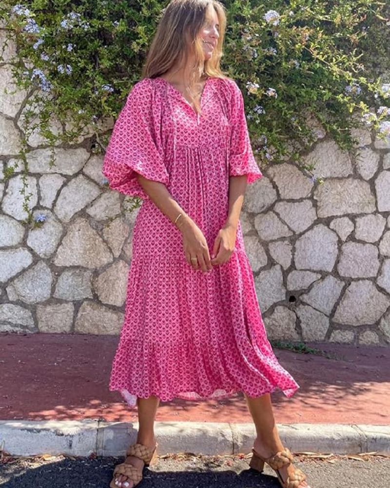Abito Maxy Eleganza Fluttuante