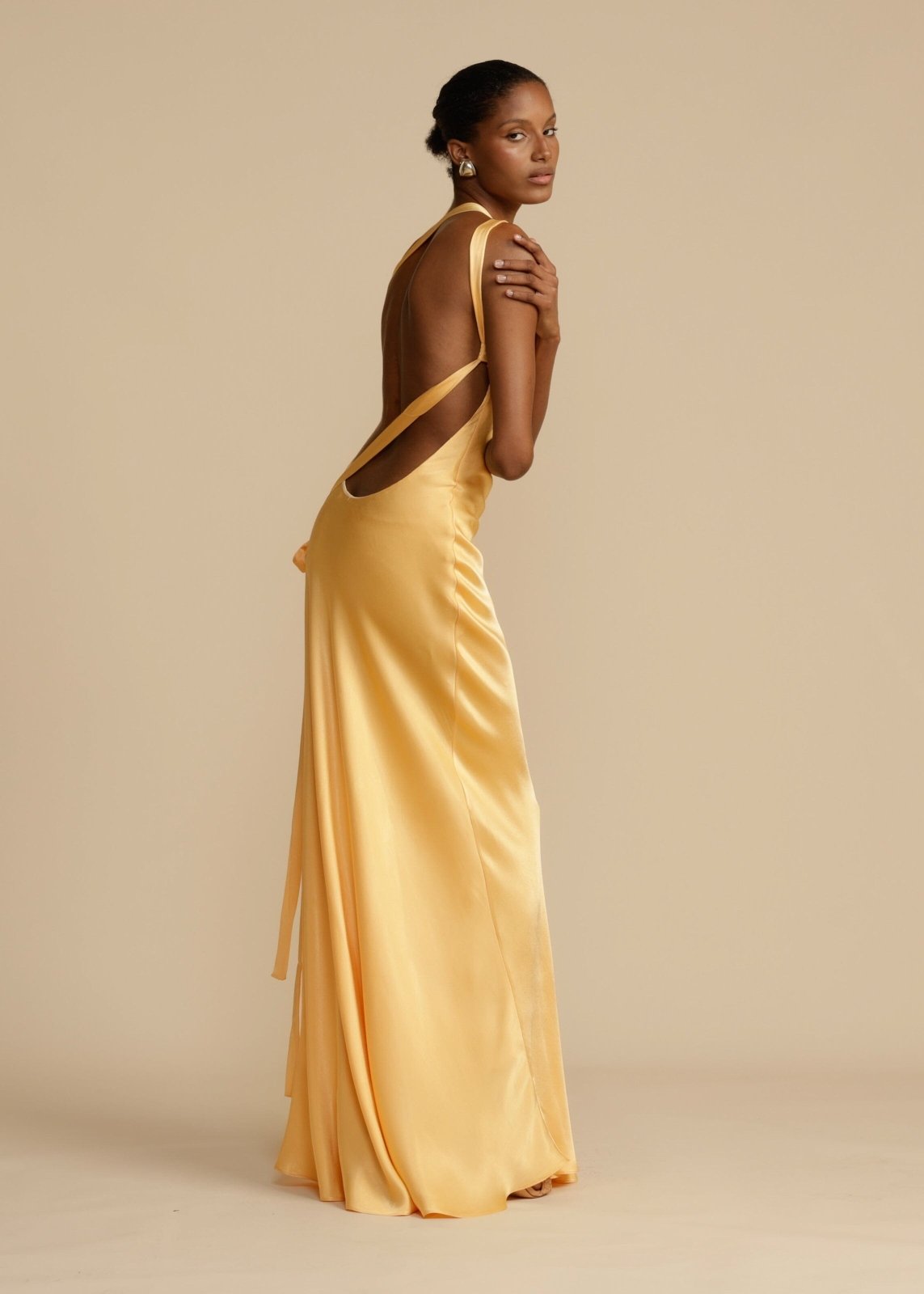 Abito Maxi Seta Elegante