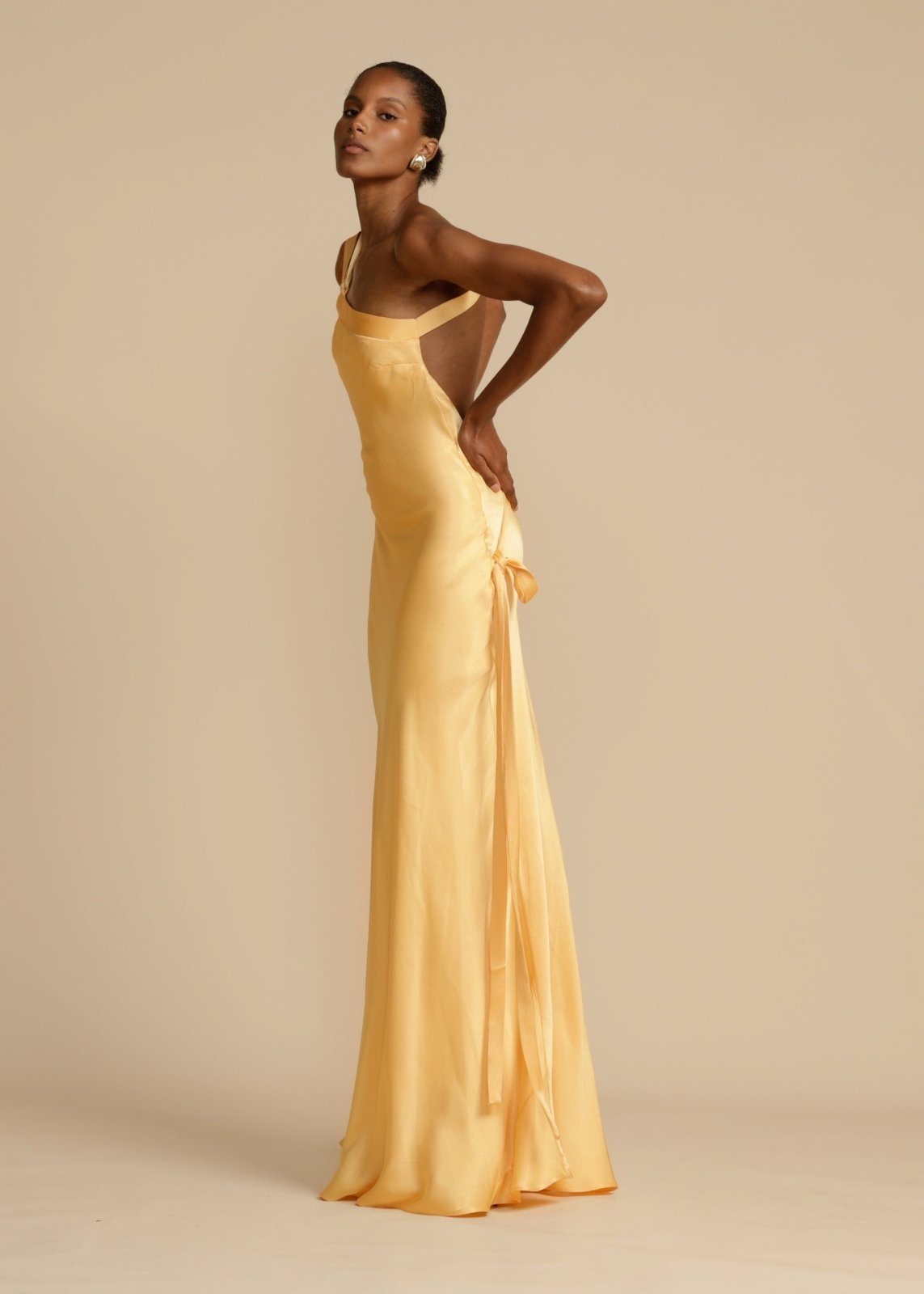 Abito Maxi Seta Elegante