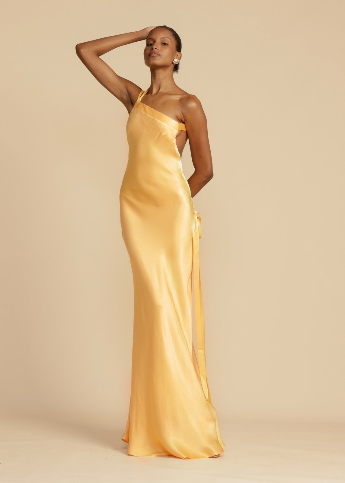 Abito Maxi Seta Elegante
