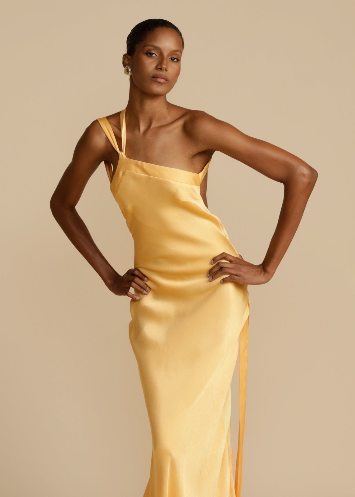 Abito Maxi Seta Elegante