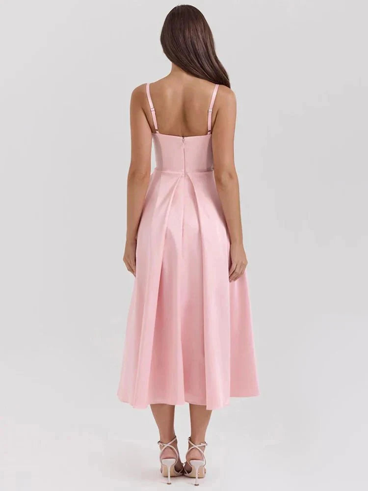 Vestito Saten Luminoso