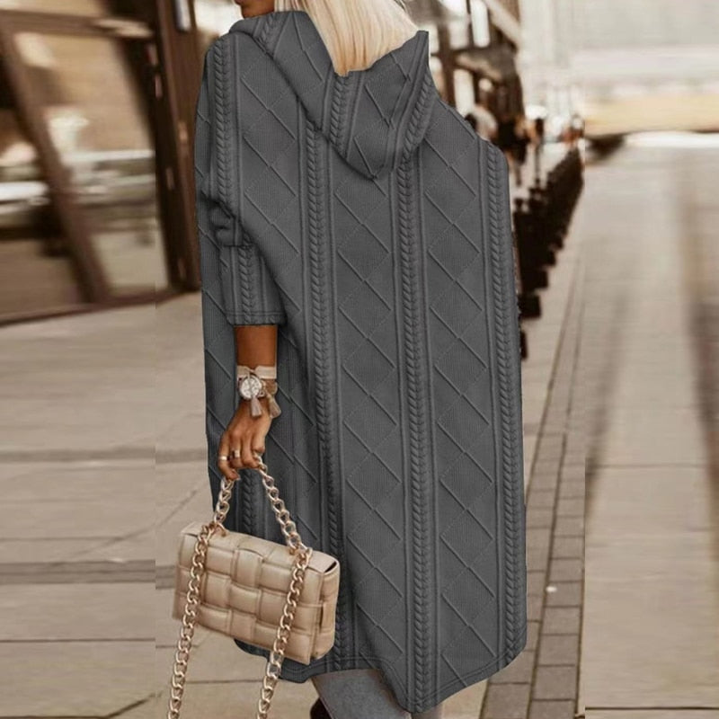 Cardigan Lungo Avvolgente