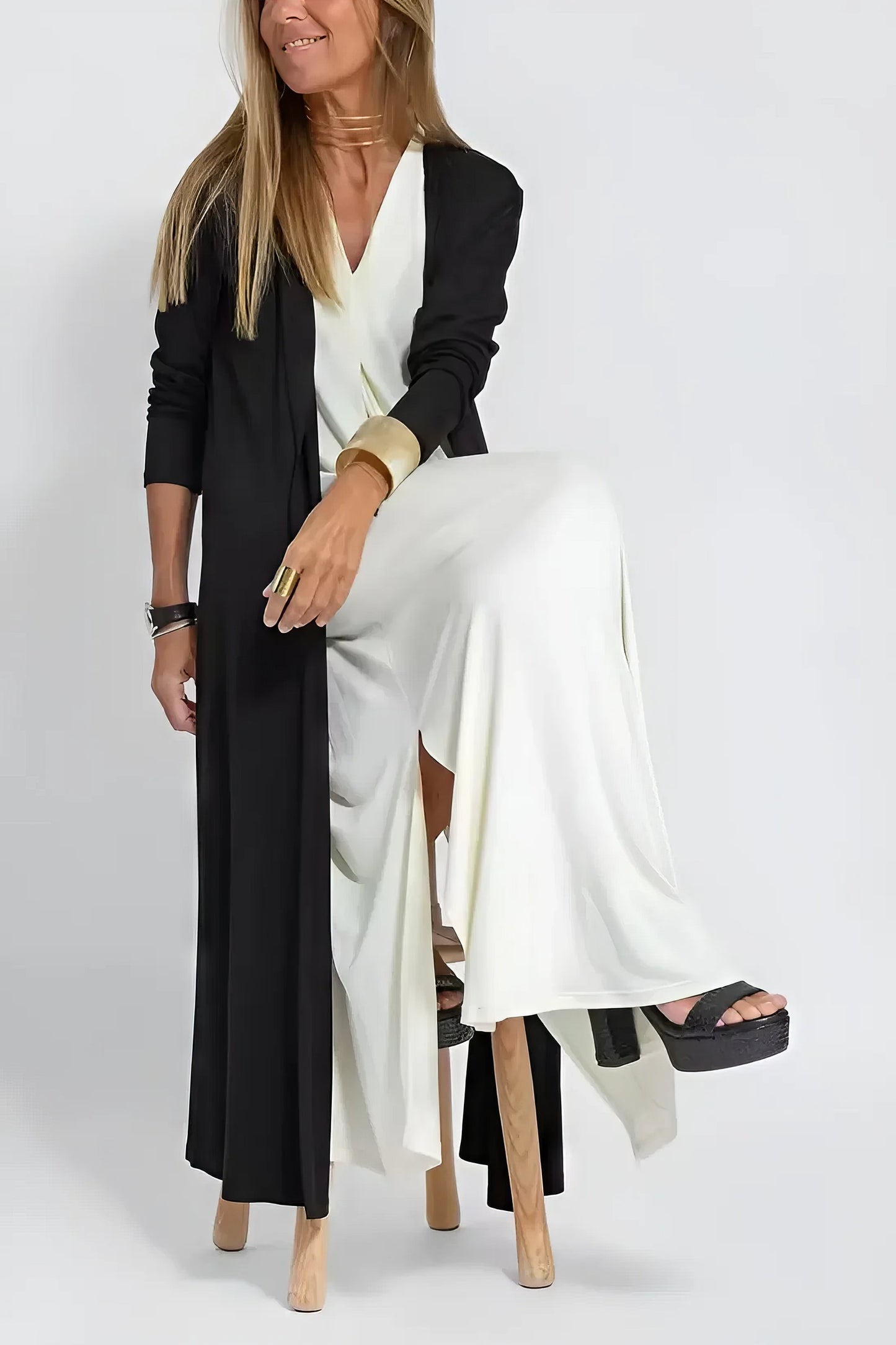 Linea-Sagomata Abito Elegante