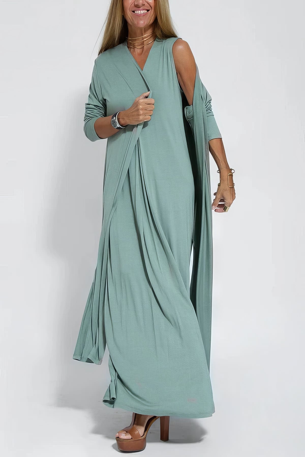 Linea-Sagomata Abito Elegante