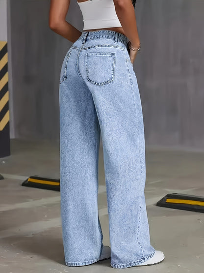Pantaloni Dritti Morbido-Stretch