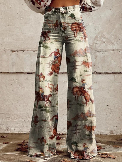 Pantaloni Palazzo Vintage Eleganti