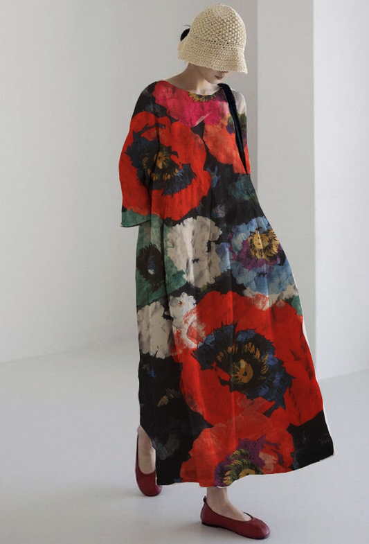 Vestito Floreale Magnetico