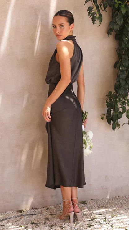 Abito-Elegante Lucido Maxikleid