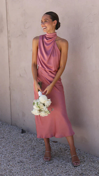 Abito-Elegante Lucido Maxikleid
