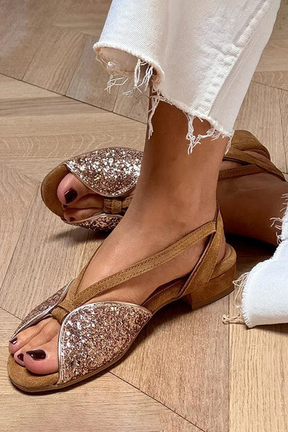 Sandali Glitterati Luce quotidiana