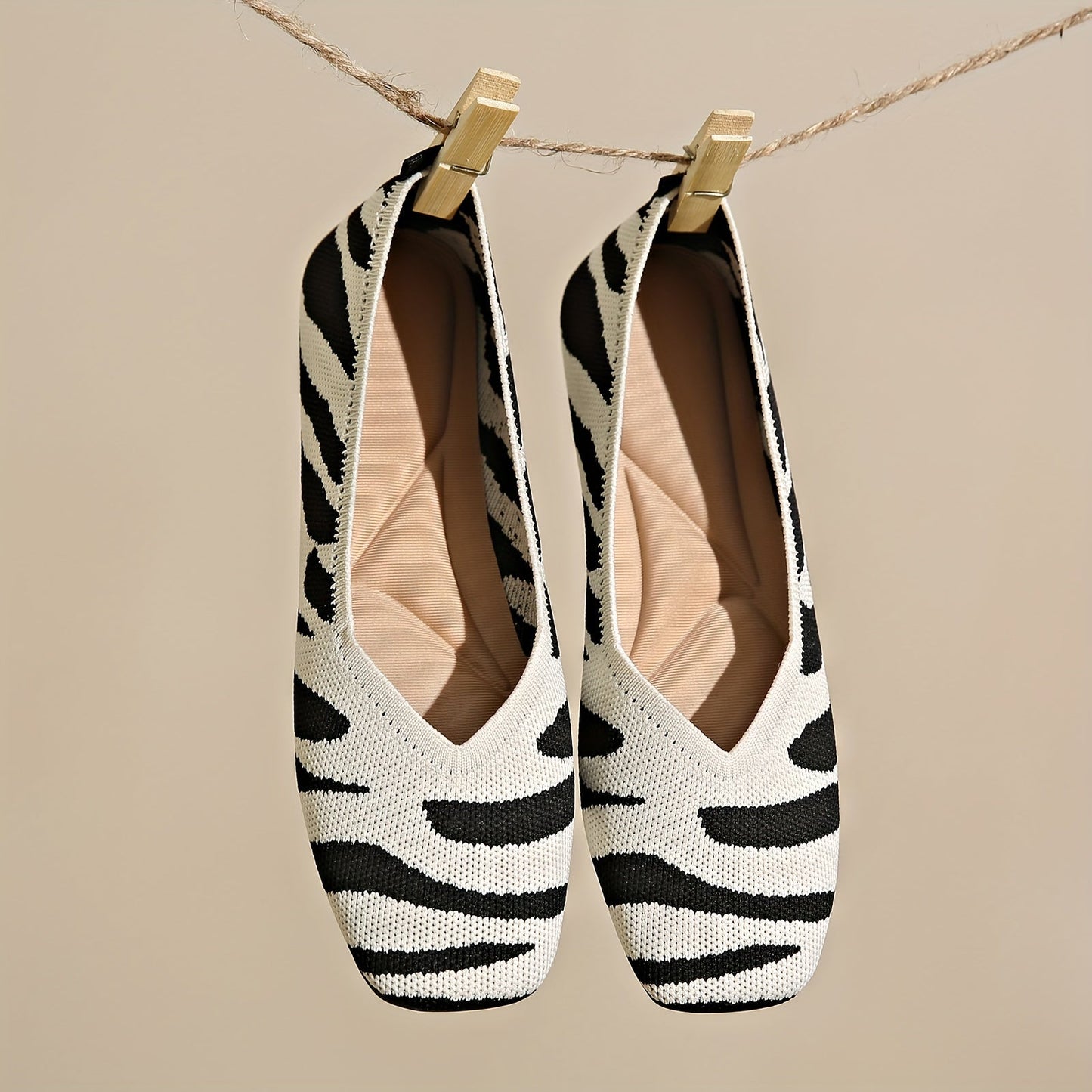 Ballerine Extra-Comfort A Righe