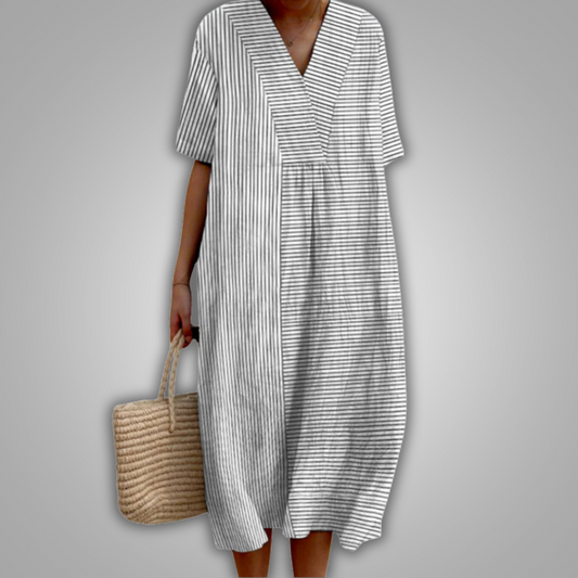 Maxi Abito Elegante Traspirante