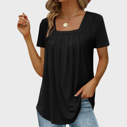 Breezy-Elegance Summer Blouse