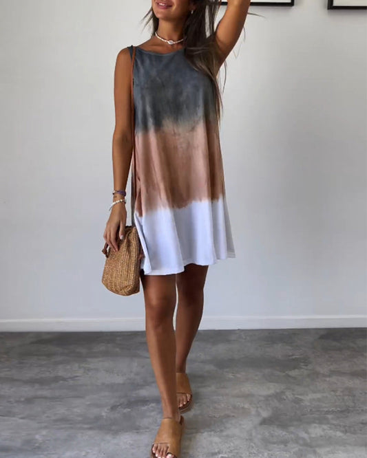 Abito Mini Tie-Dye Estivo