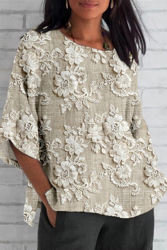 Blusa Ricamata Leggera