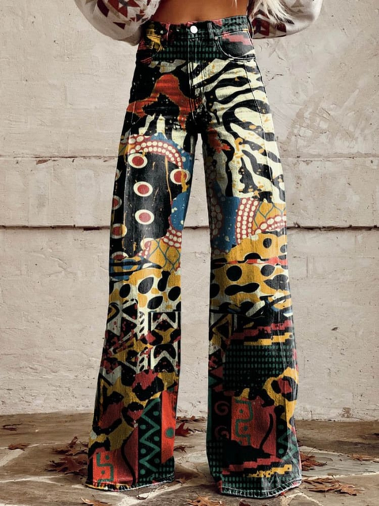 Pantaloni Ampi Color-Sofisticati
