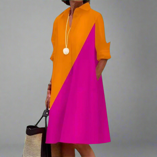Abito Midi Frizzante Ed Elegante
