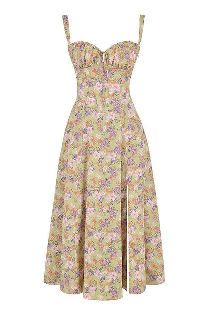 Allure Corset Midi Dress