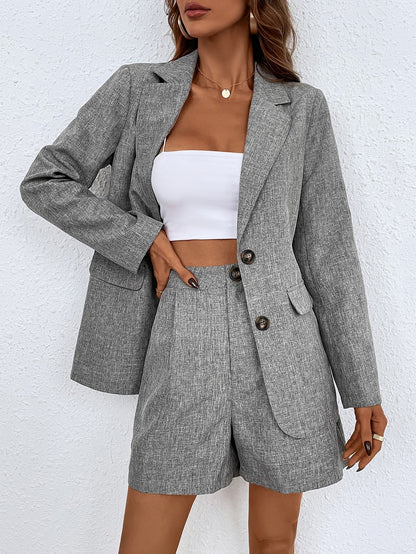 Eleganza-Toscana Blazer-Shorts Suit