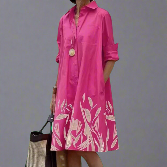 Abito Midi Elegante Traspirante