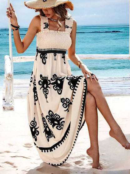 Maxikleid Senz' Maniche Elegante