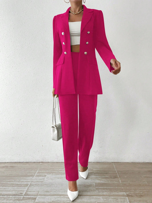 Elegante Completo Manica Lunga