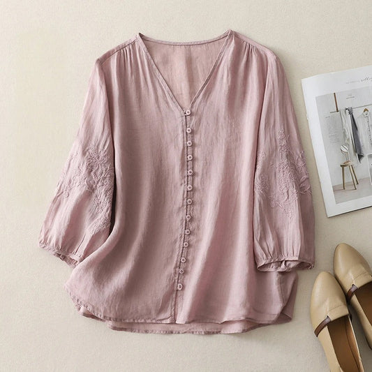 Eleganza Lino Blouse