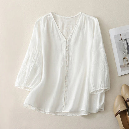 Eleganza Lino Blouse